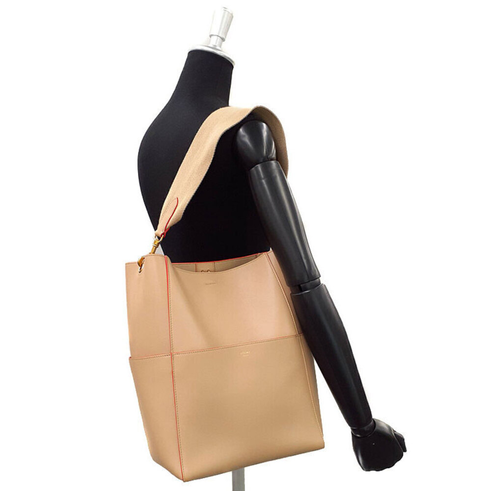 Celine Seau Sangle Bucket Tote Shoulder Bag Calfskin - Picture 9 of 9